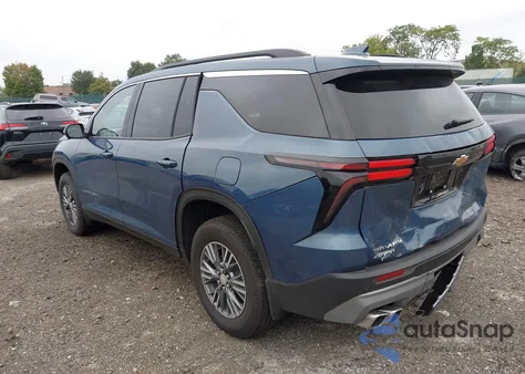 2025 Chevrolet Traverse Fwd Lt from USA, damaged, VIN 1GNERGRS8SJ181765